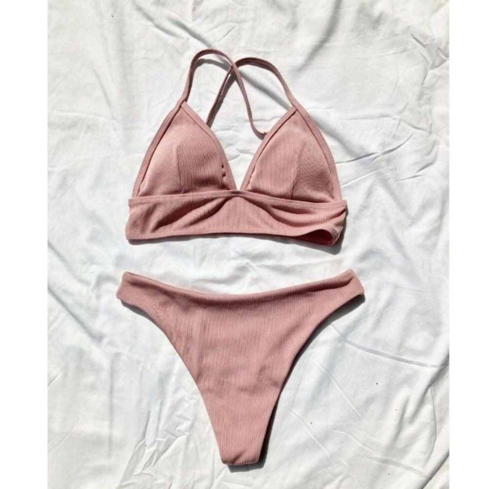 SHEIN Dusty Rose Bikini